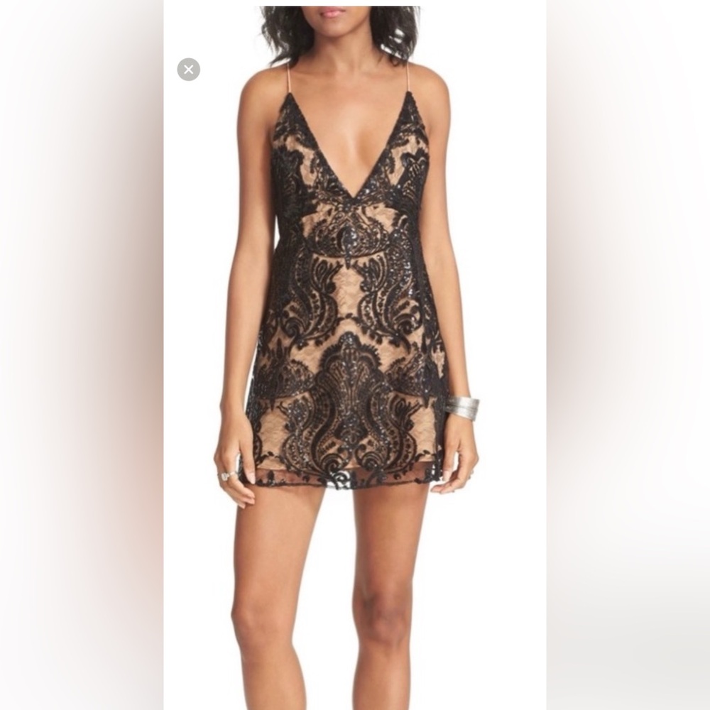 Free People Mini Sequin Dress